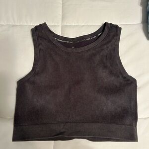 Offline by aerie cropped ribbed tank